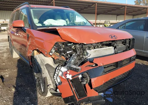 2025 Hyundai Santa Fe Calligraphy from USA, damaged, VIN 5NMP5DGL4SH080574